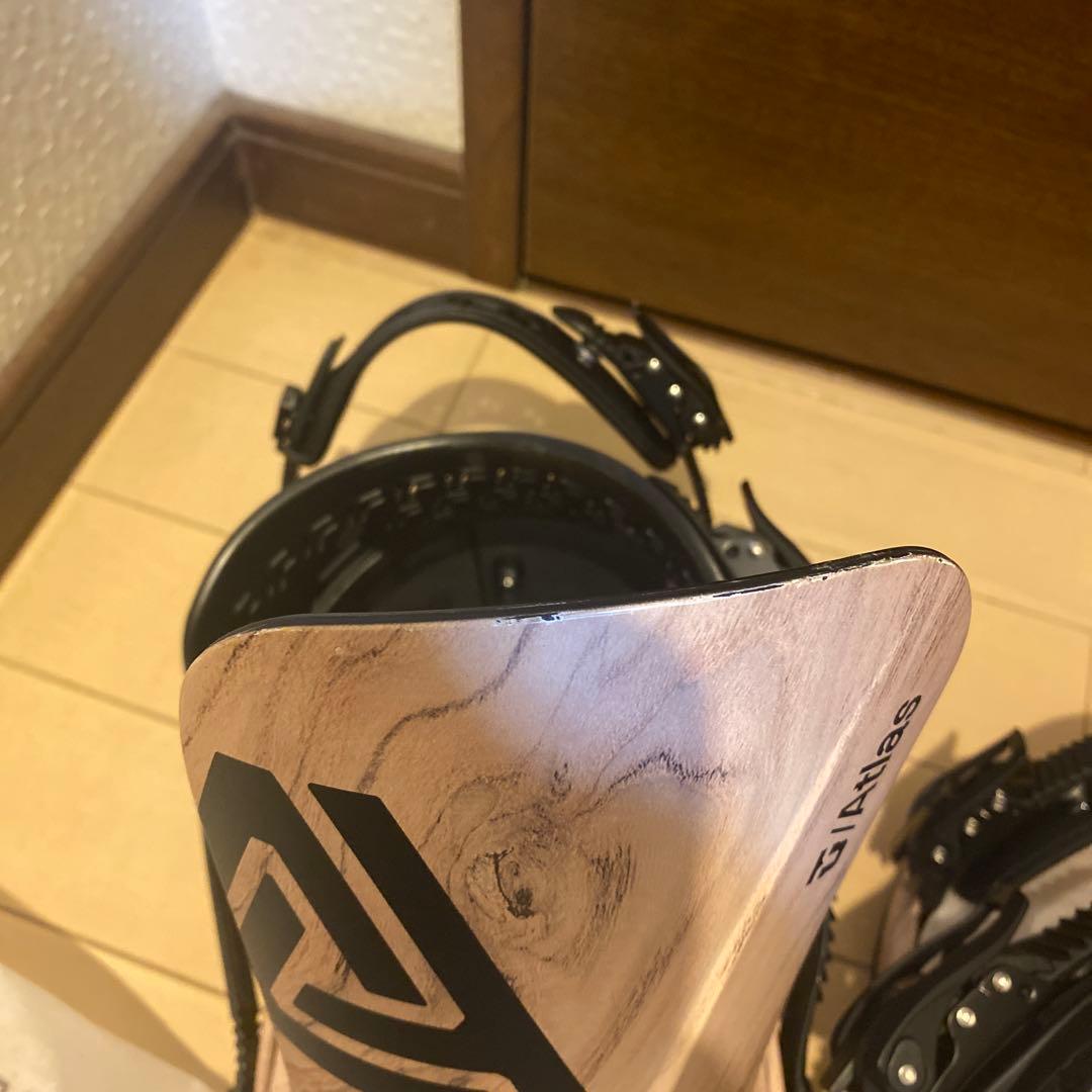 UNION Atlas23/24 サイズM ビンディング ウッド調