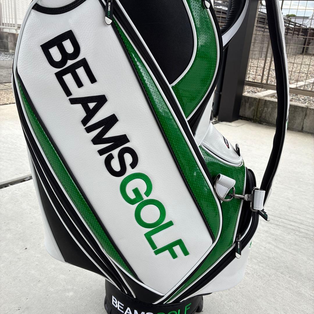 【極美品】BEAMS GOLF ツアー プロ キャディバッグ　ビームスゴルフ