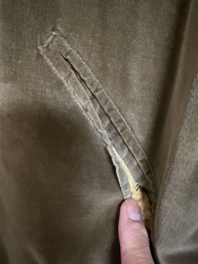 だ*い様 【FULLCOUNT 】フルカウント 別珍✖︎キルティングスカジャン