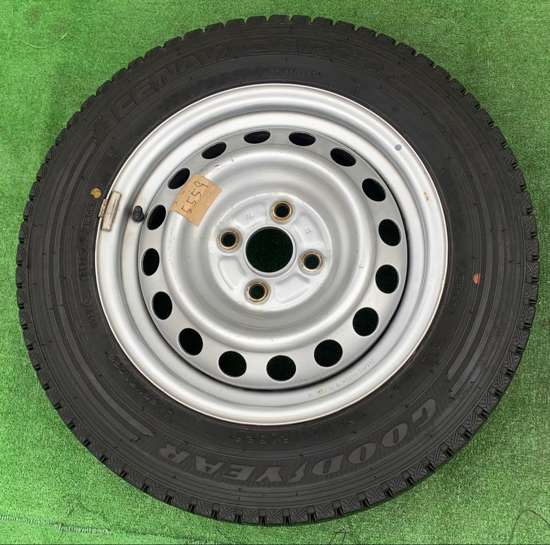 プロボックス サクシードなど 14インチ スチール& 155/80R14