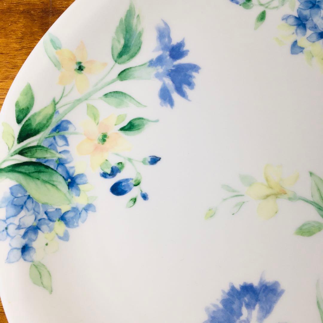 【人気】ロイヤルドルトン　コテージレーンシリーズ　紫陽花　プレート3枚セット