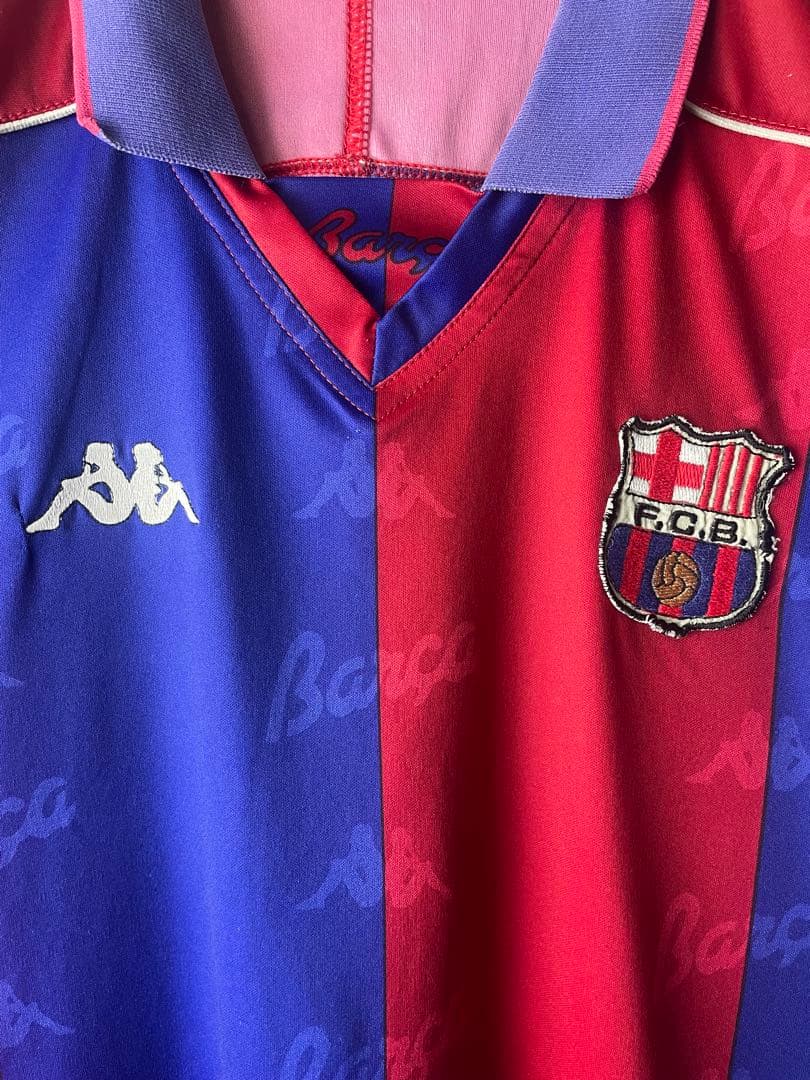 90s kappa バルセロナFC ヴィンテージ ユニフォーム ゲームシャツ