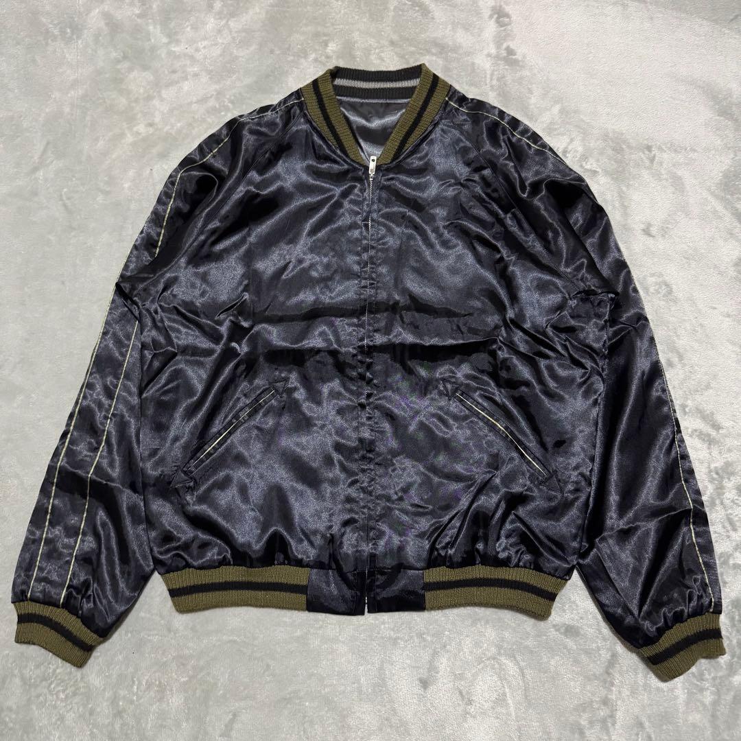 テーラー東洋 × BEAMS スカジャン リバーシブル スカルウィング