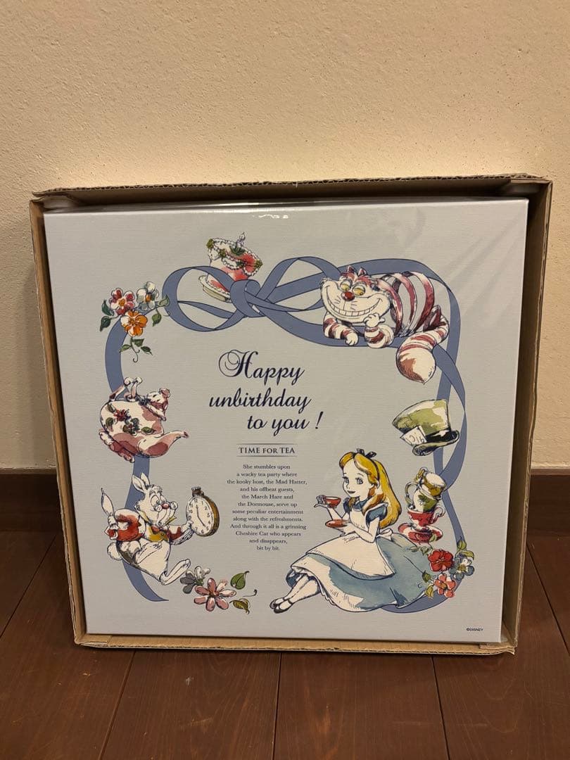 ディズニー　ふしぎの国のアリス　キャンパスボード　アフタヌーンティー