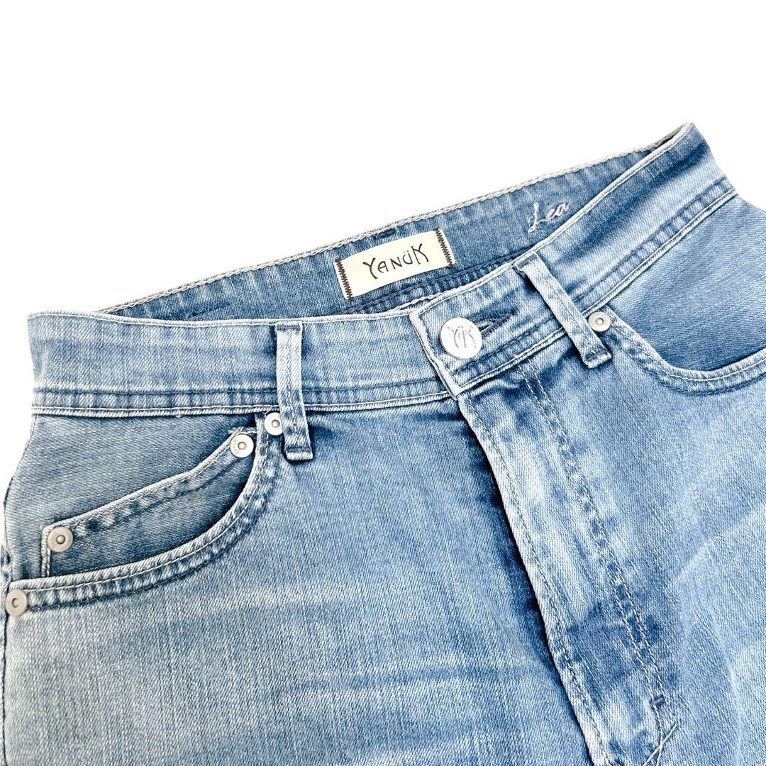 【美品】ヤヌーク LEA Really Light ボーイズストレート 25