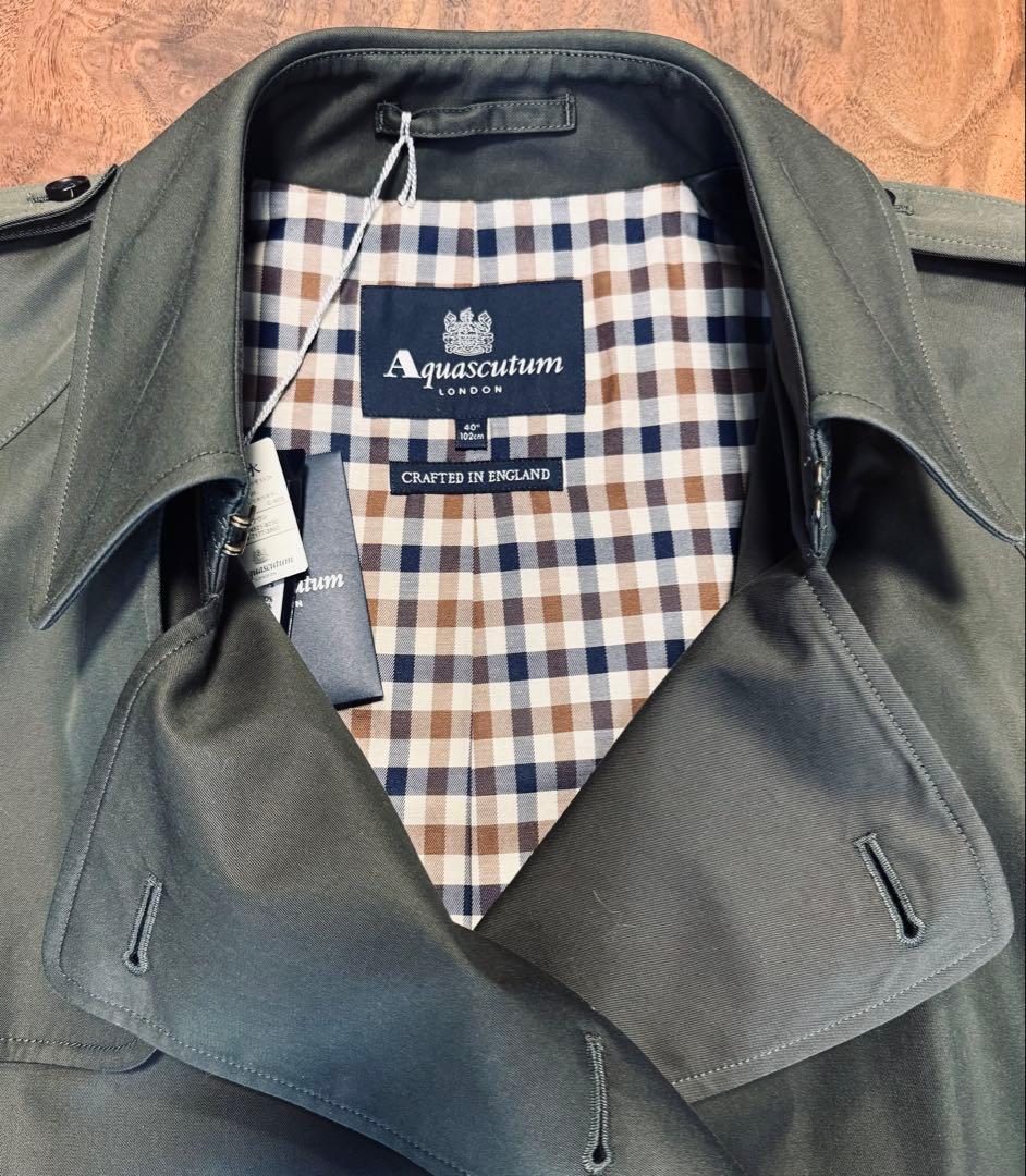 Aquascutum アクアスキュータム　英国製 トレンチコート