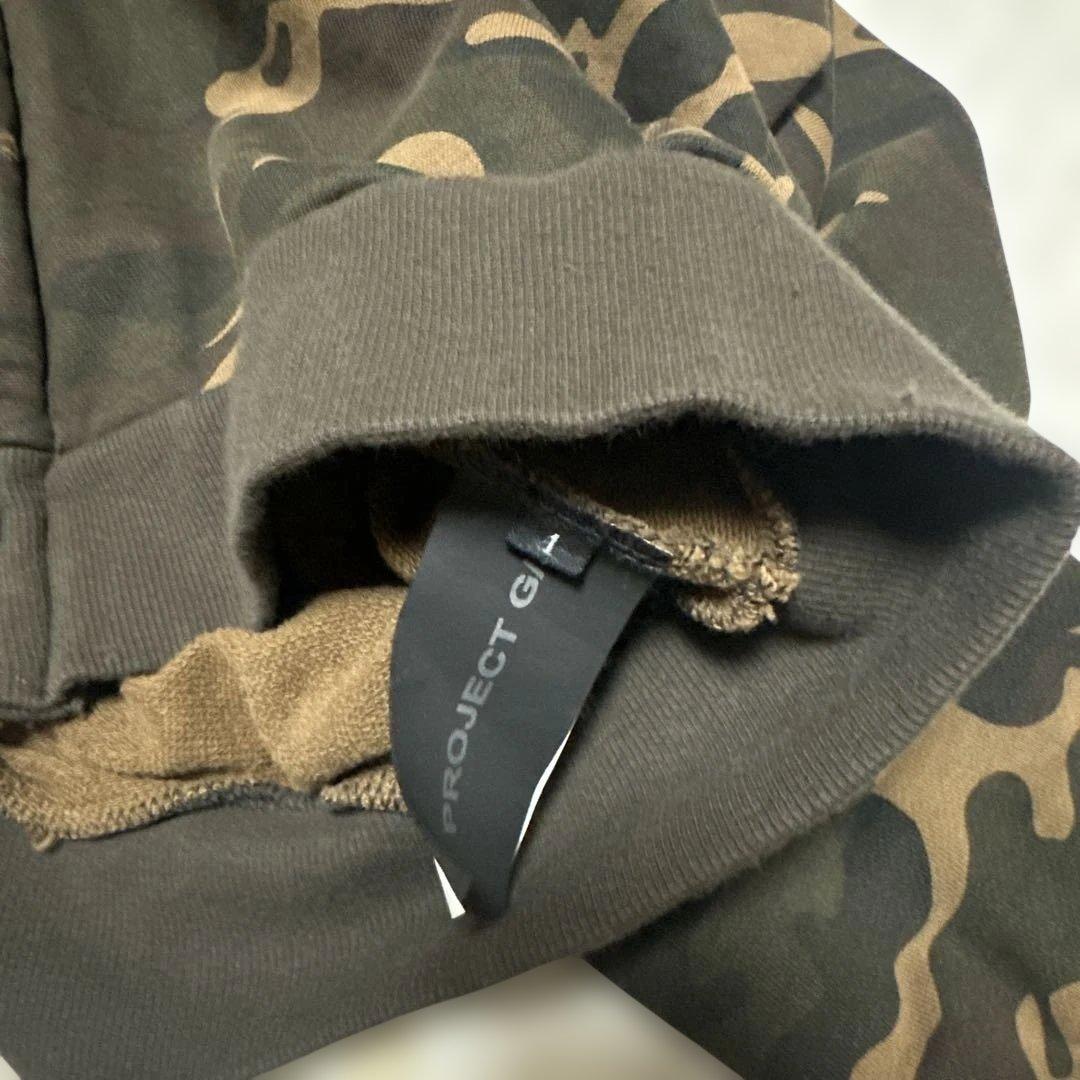 PROJECT G/R ZYGON ZIP HOODIE カモフラージュ