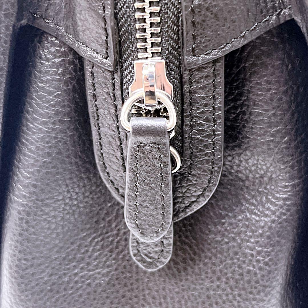 極美品✨Hoaw. ウィムガゼット ボストンバッグ ブラック レザー A4