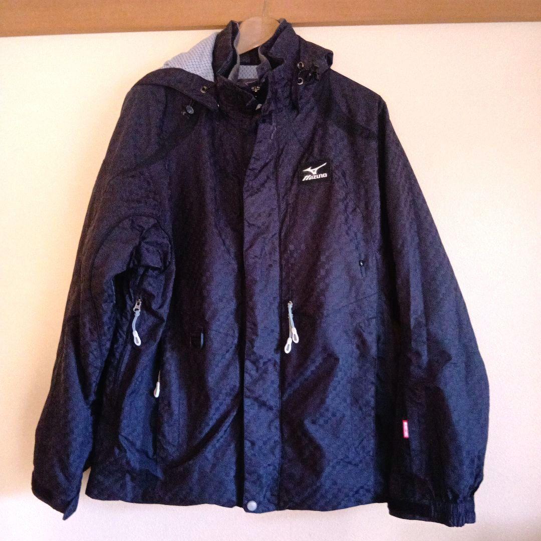MIZUNO ミズノ スキーウェア上下　黒　Lサイズ