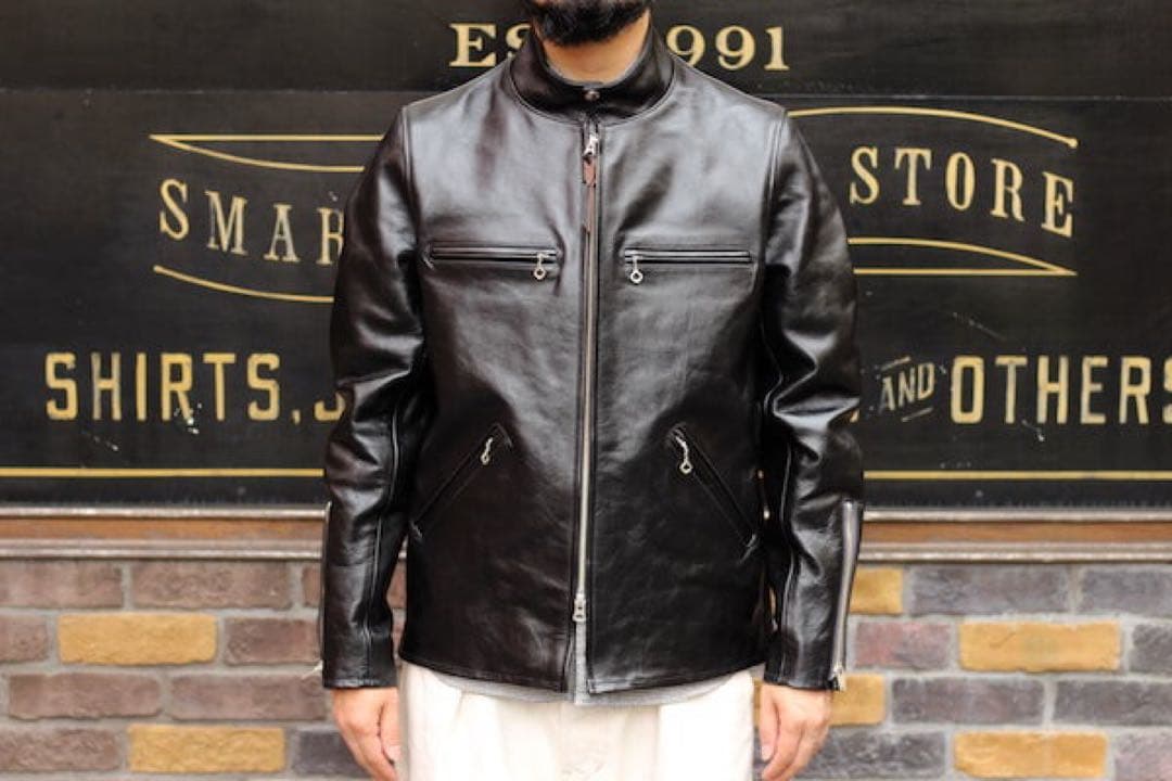 フェローズ Pherrow's ホースハイド シングルライダース SL55 40