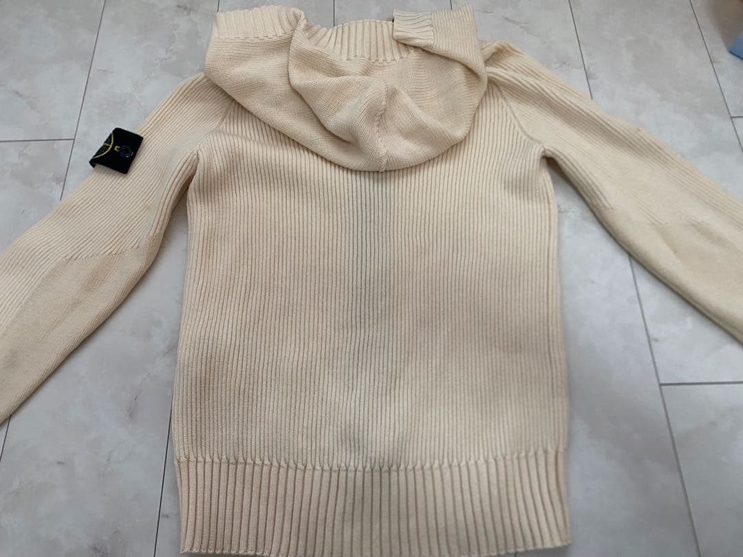 STONE  ストーンアイランドフード付きカーディガン