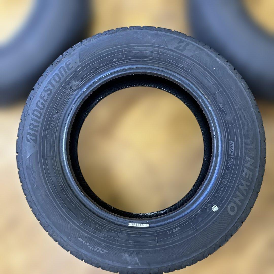 ブリヂストン 165/70R13 夏用タイヤ　2023年　4本(38)