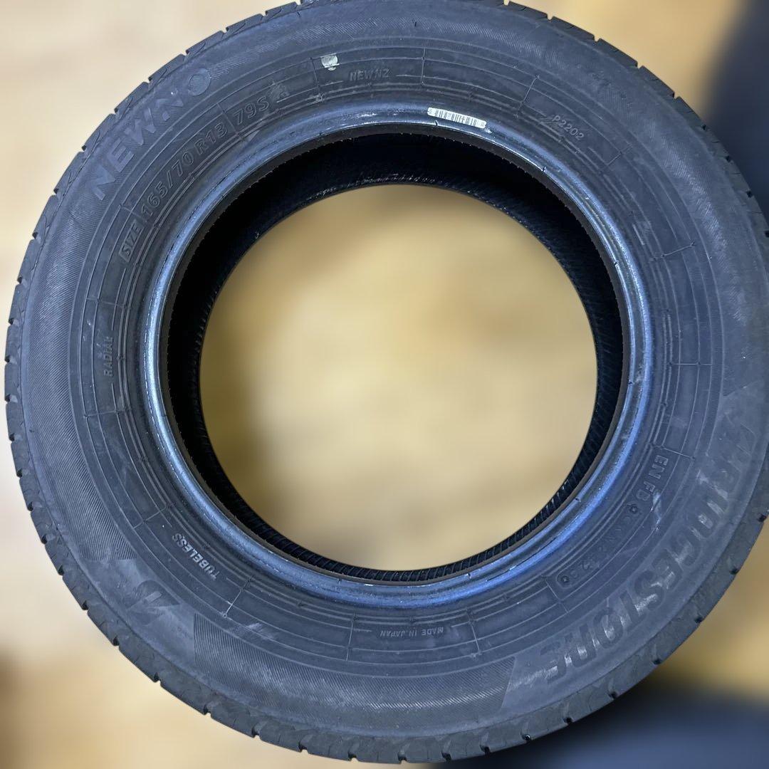 ブリヂストン 165/70R13 夏用タイヤ　2023年　4本(38)