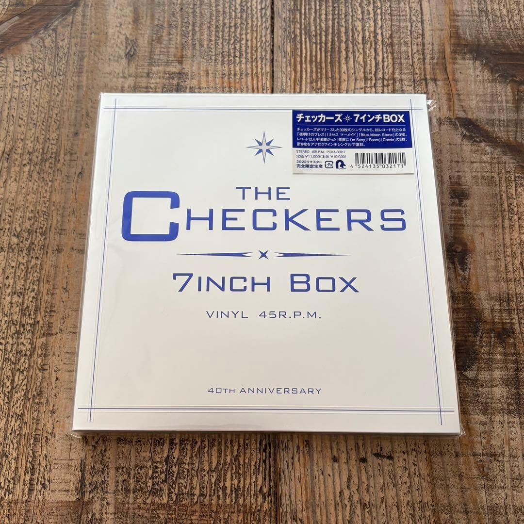 ◎新品　THE CHECKERS　チェッカーズ　7inch BOX ボックス