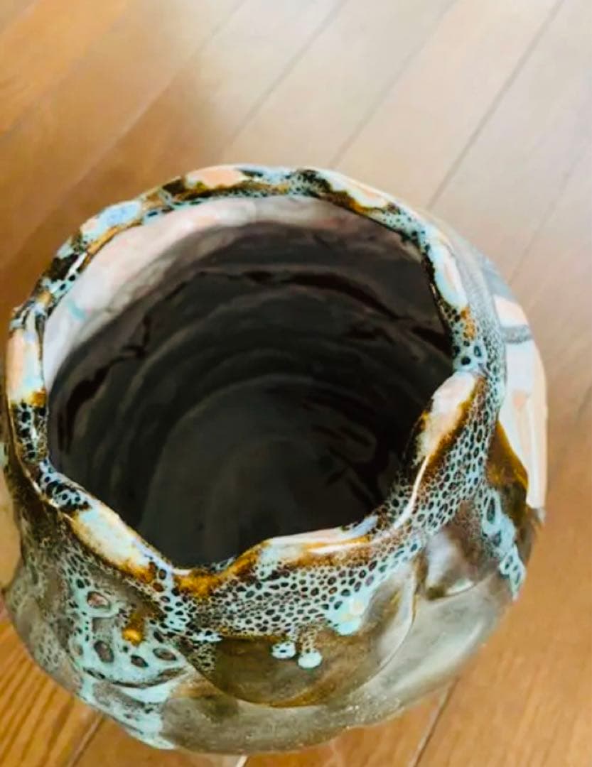 新春期間限定！ 和モダン、創作壺、宝瓶、レア、 展示会出品作品