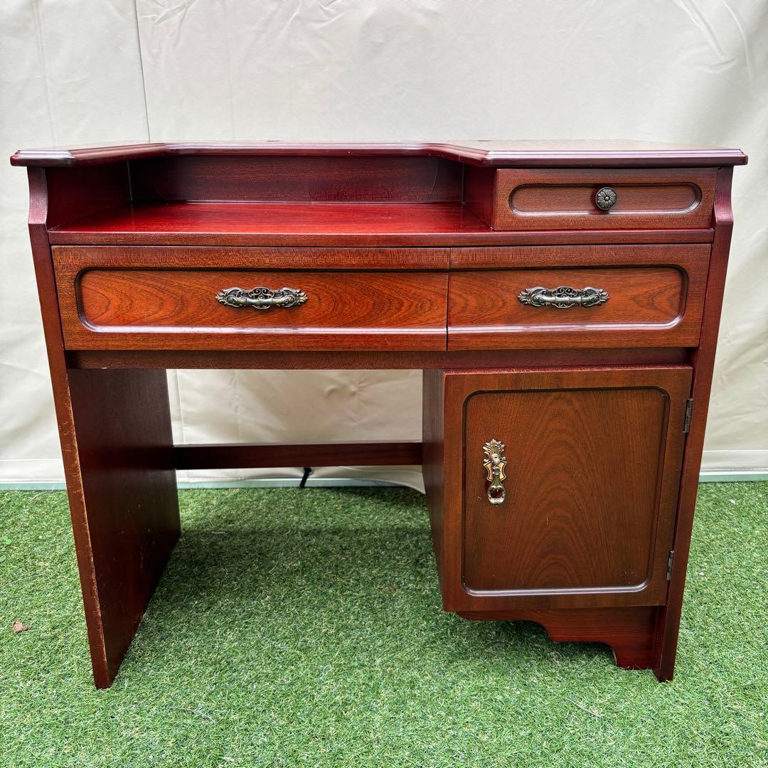 クラシック　ヴィンテージ レトロ　昭和　木製ドレッサー 棚のみ