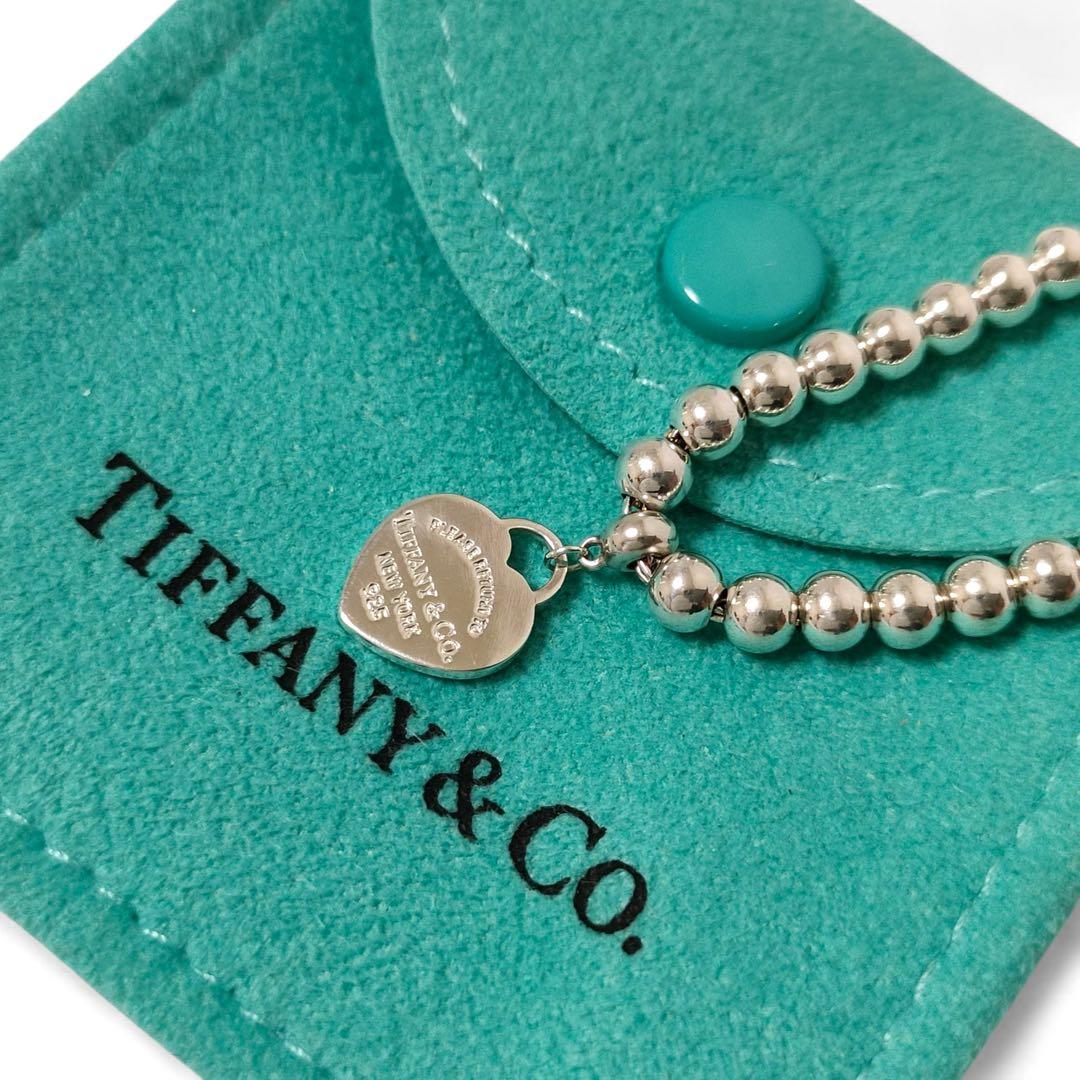 新品同様✨Tiffany リターントゥ ハート ブレスレット SV925 ビーズ