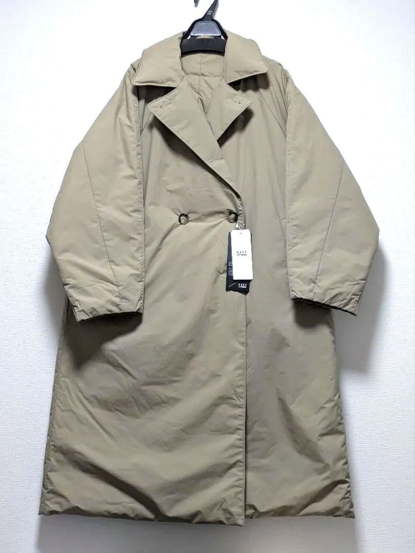 【新品】NANO UNIVERSE 西川ダウン/リバーシブルライトコート/M