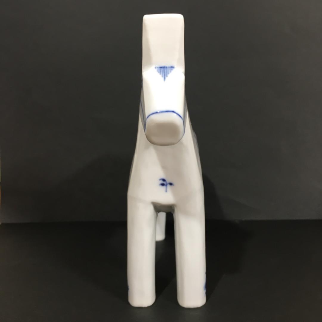 ○【極美品】 幸せを呼ぶ馬 ロイヤルコペンハーゲン ダーラナホース 陶器【希少】