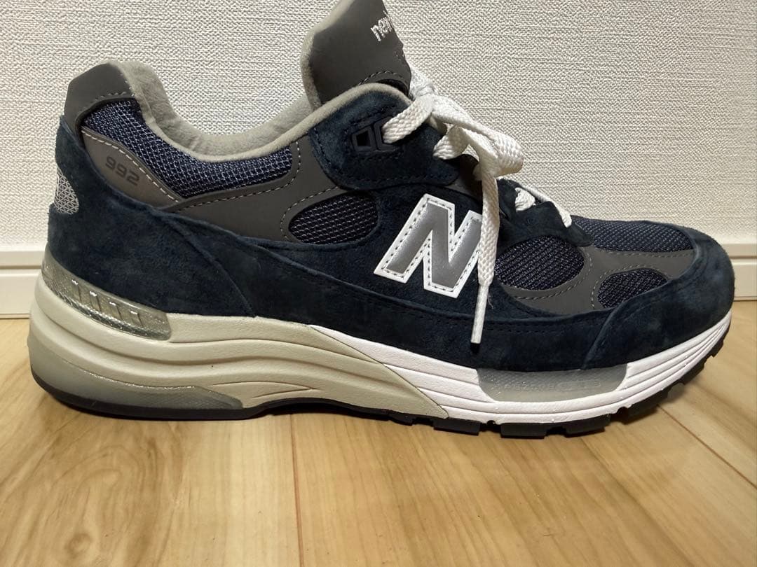 new balance 992 ネイビー