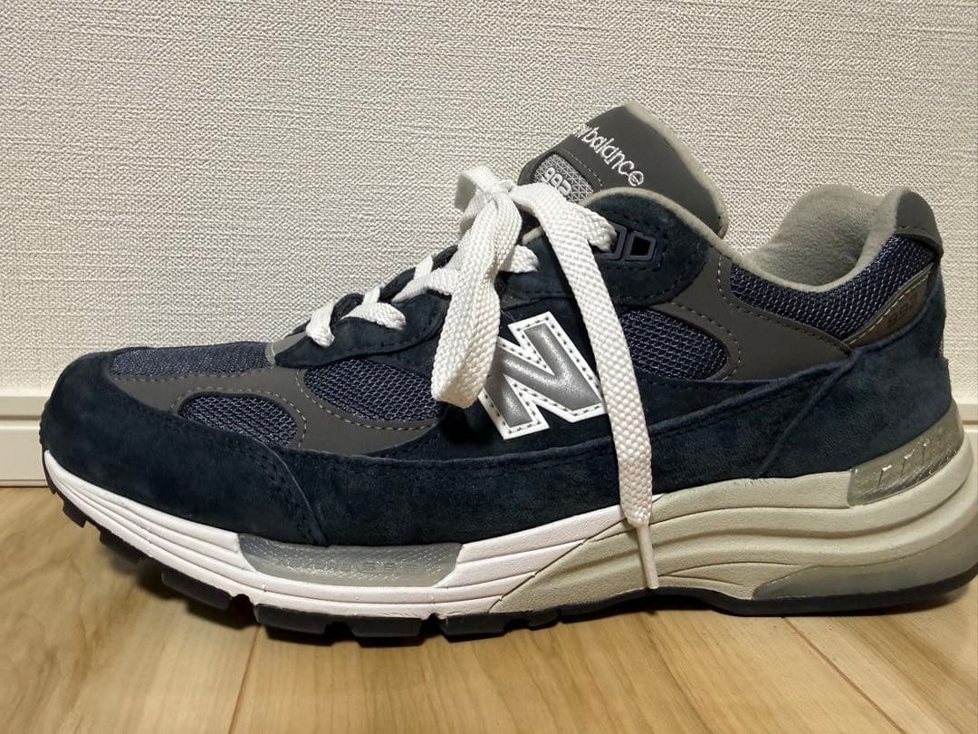 new balance 992 ネイビー