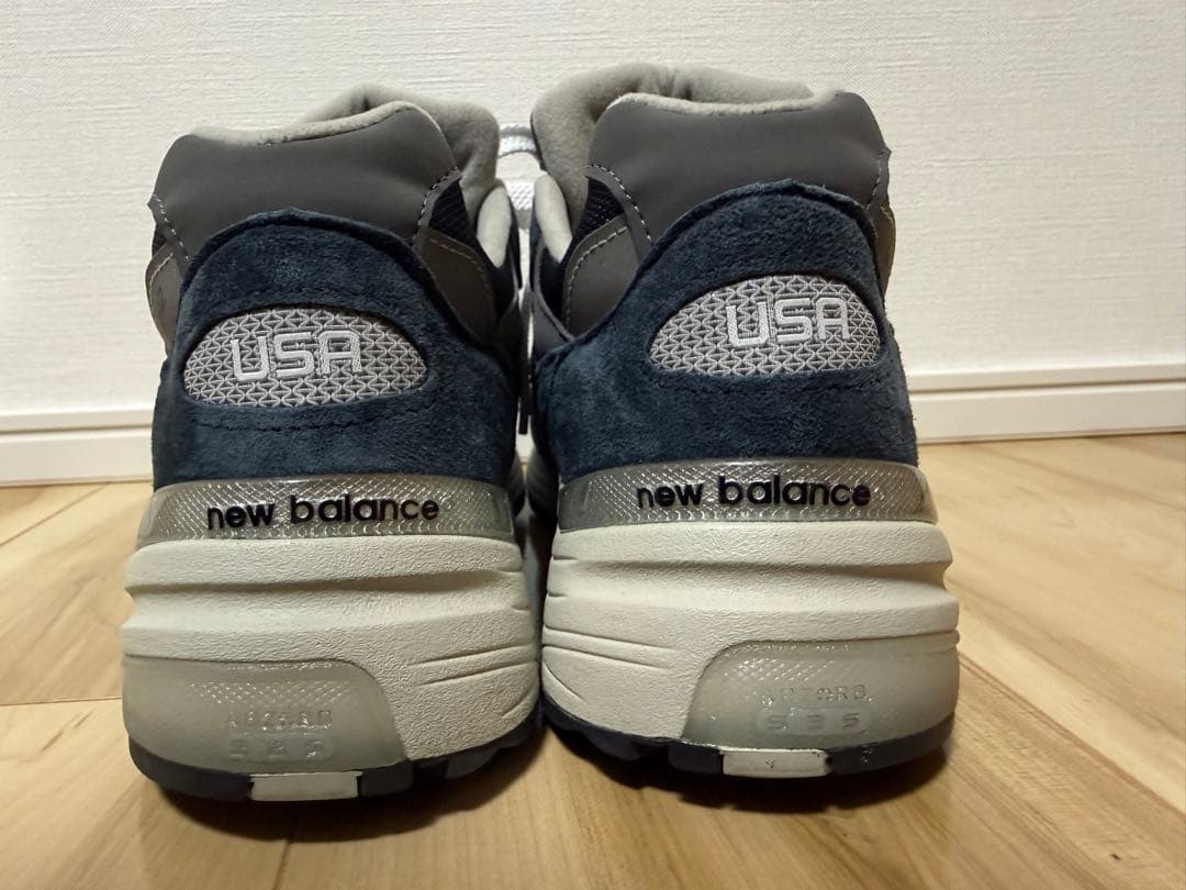 new balance 992 ネイビー