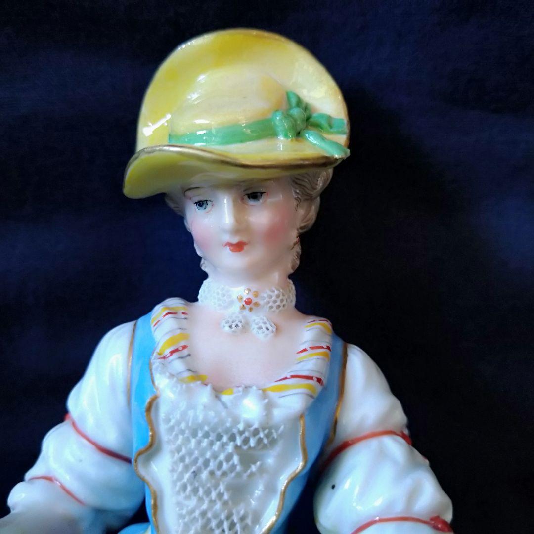 ✤1924年以前マイセン(Meissen)フィギュリン✤『葡萄の収穫』✤