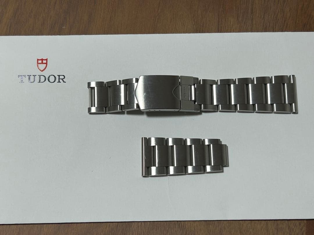 TUDOR BB41他　ステンレススチール 金属ベルト 調整可能