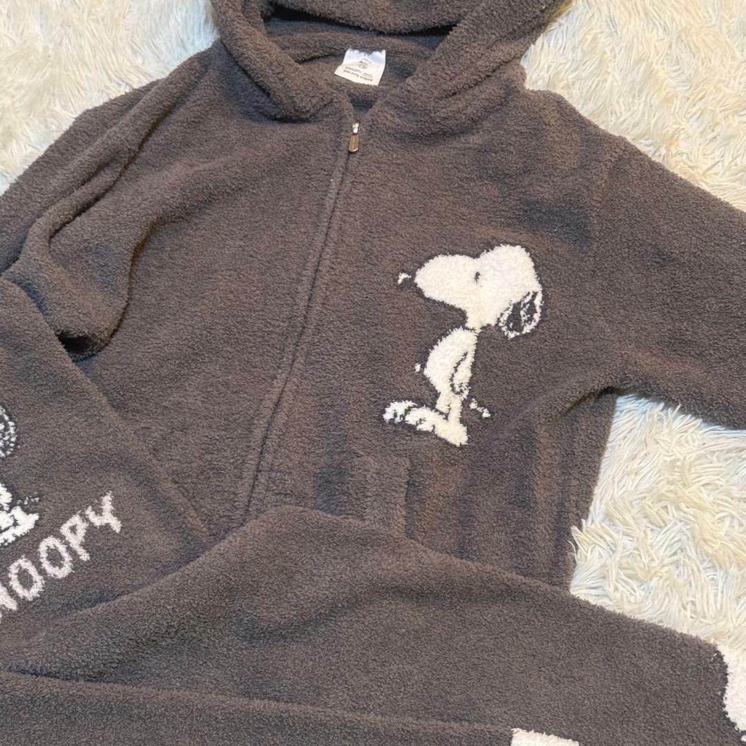 ほーちゃん様　ジェラートピケオム スヌーピー もこもこ上下セット M