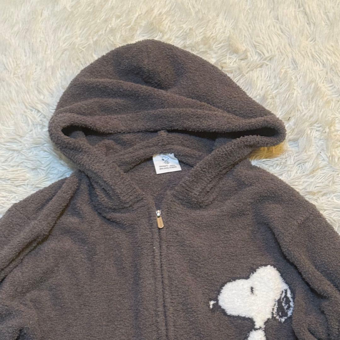 ほーちゃん様　ジェラートピケオム スヌーピー もこもこ上下セット M