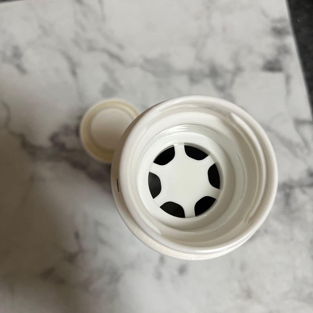 未使用　マルニ　水筒　白