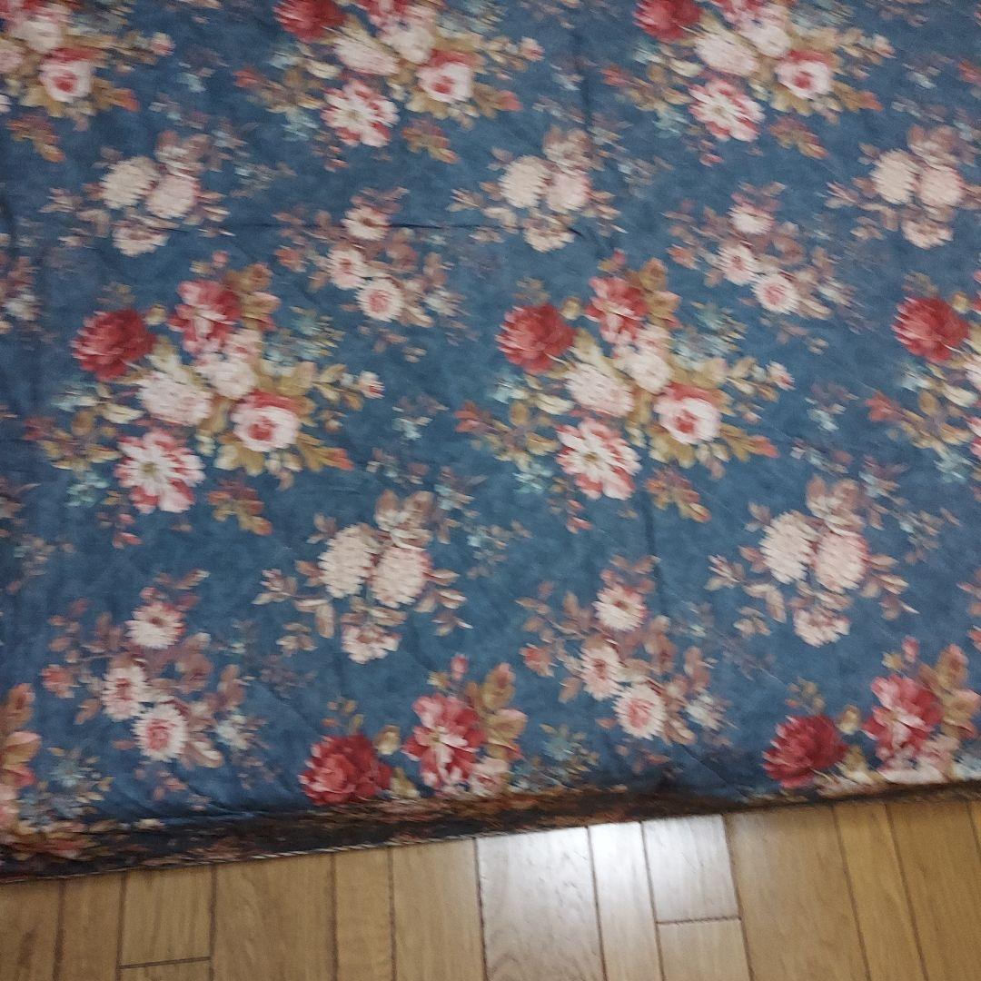 Ralph Lauren 花柄/ストライプ ベッドカバー&ピローケース(2点)