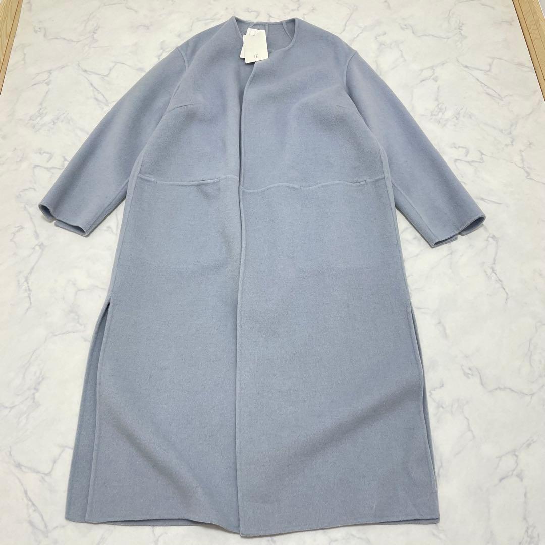 ま*☆様 新品未使用タグ付き MUSE victorian リバーロングノーカラ