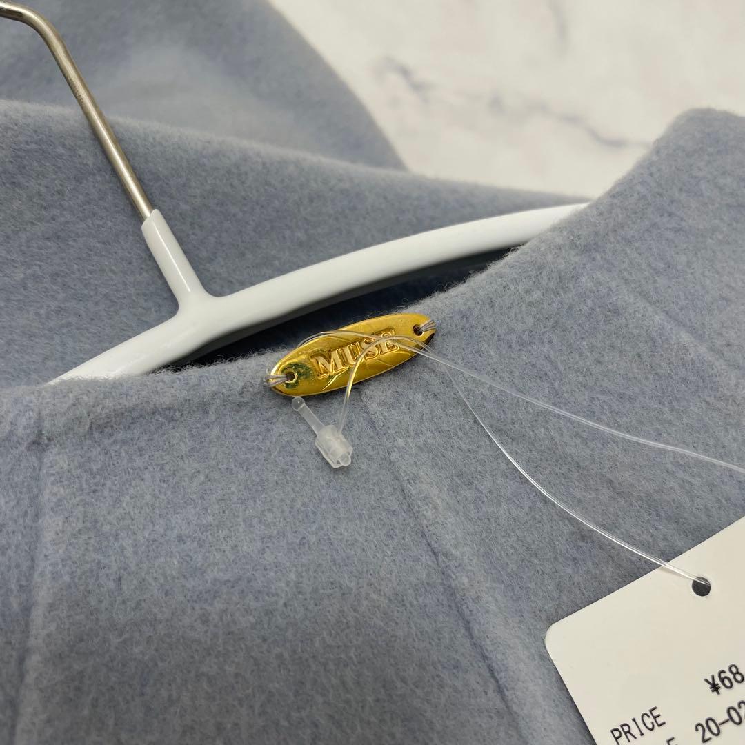 ま*☆様 新品未使用タグ付き MUSE victorian リバーロングノーカラ