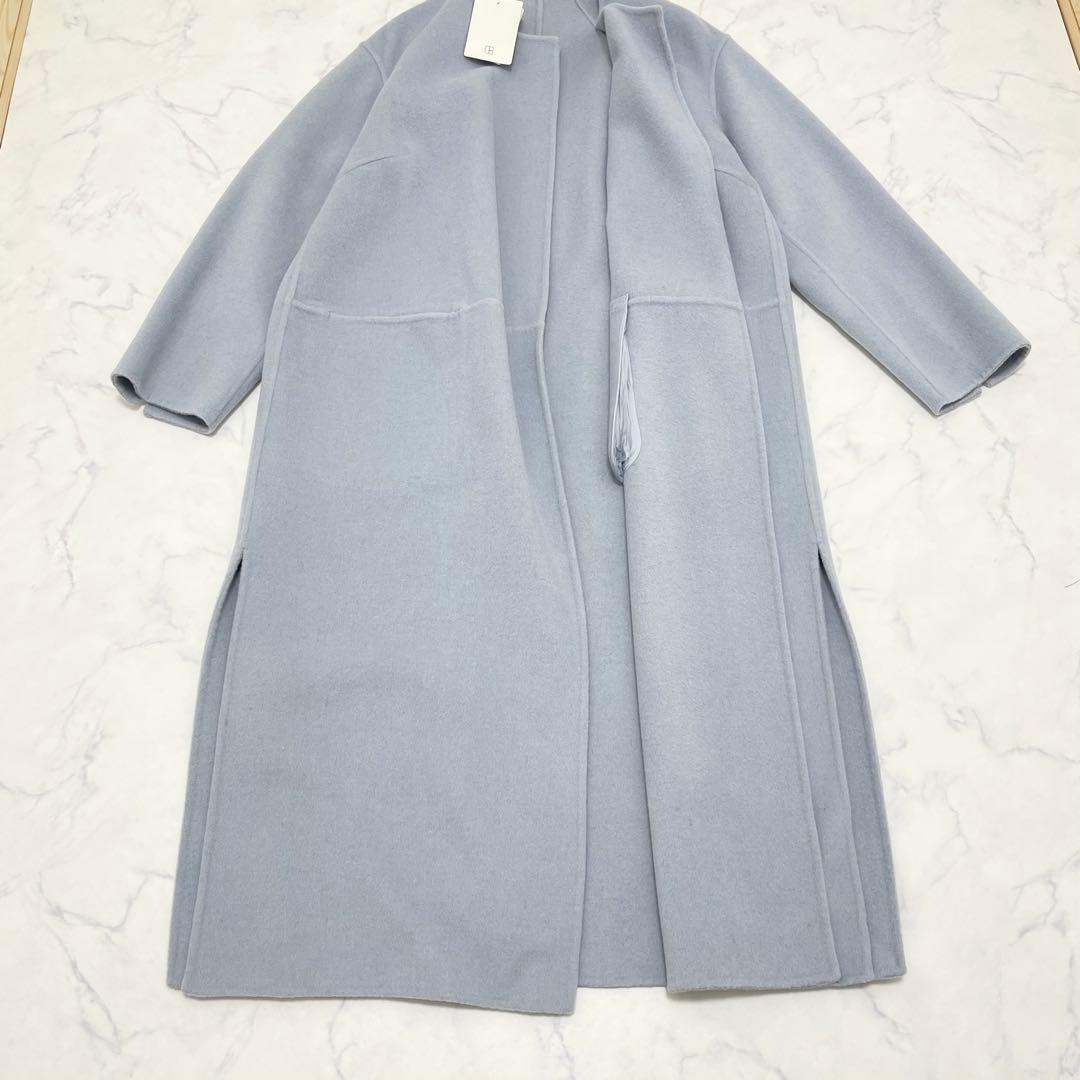 ま*☆様 新品未使用タグ付き MUSE victorian リバーロングノーカラ