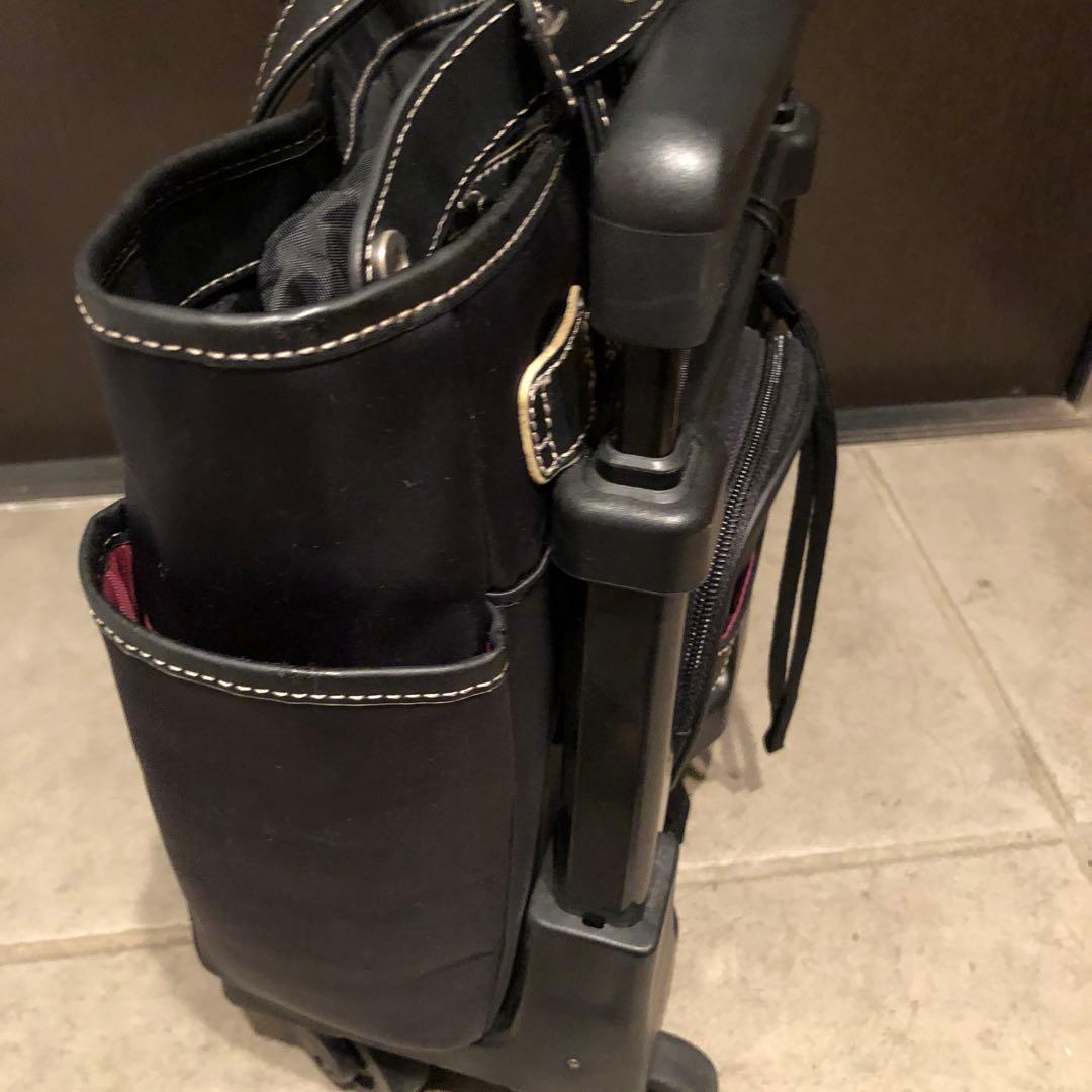 SWANY ブラック キルティング キャリーケース