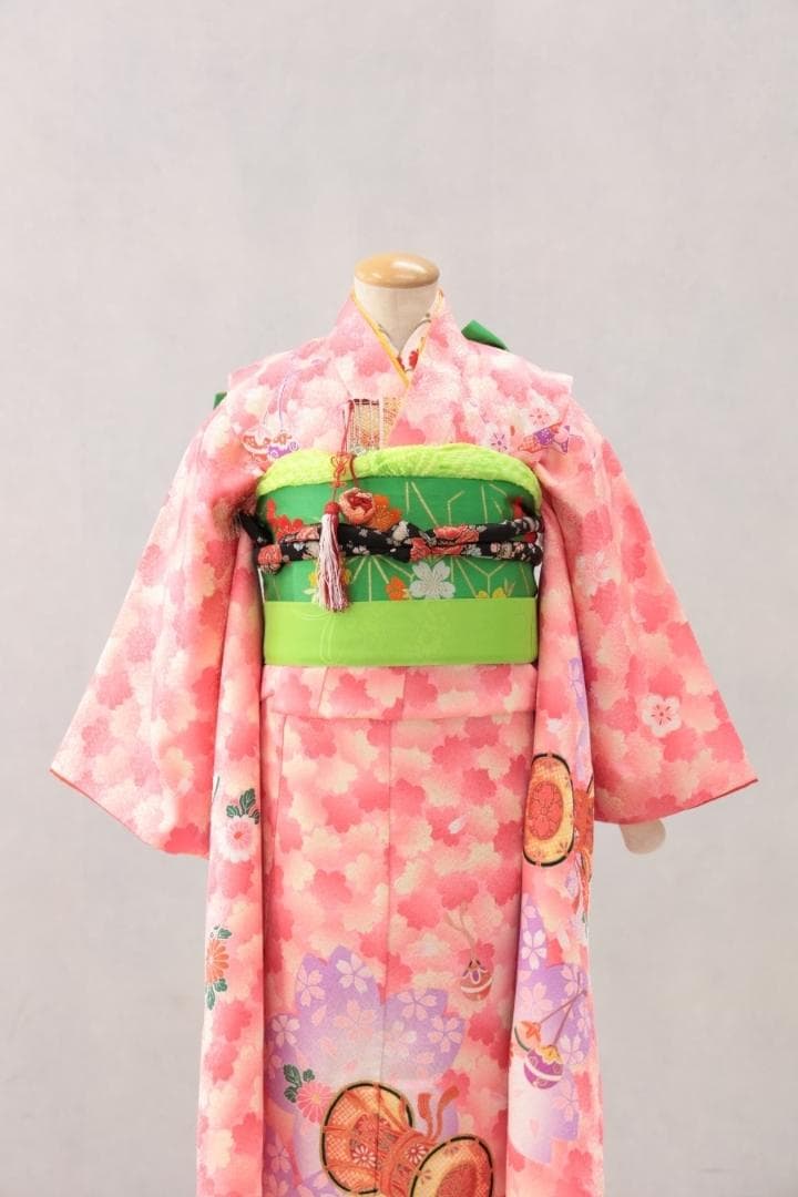 ＜夏の大セール＞7歳七五三セット(ピンク)