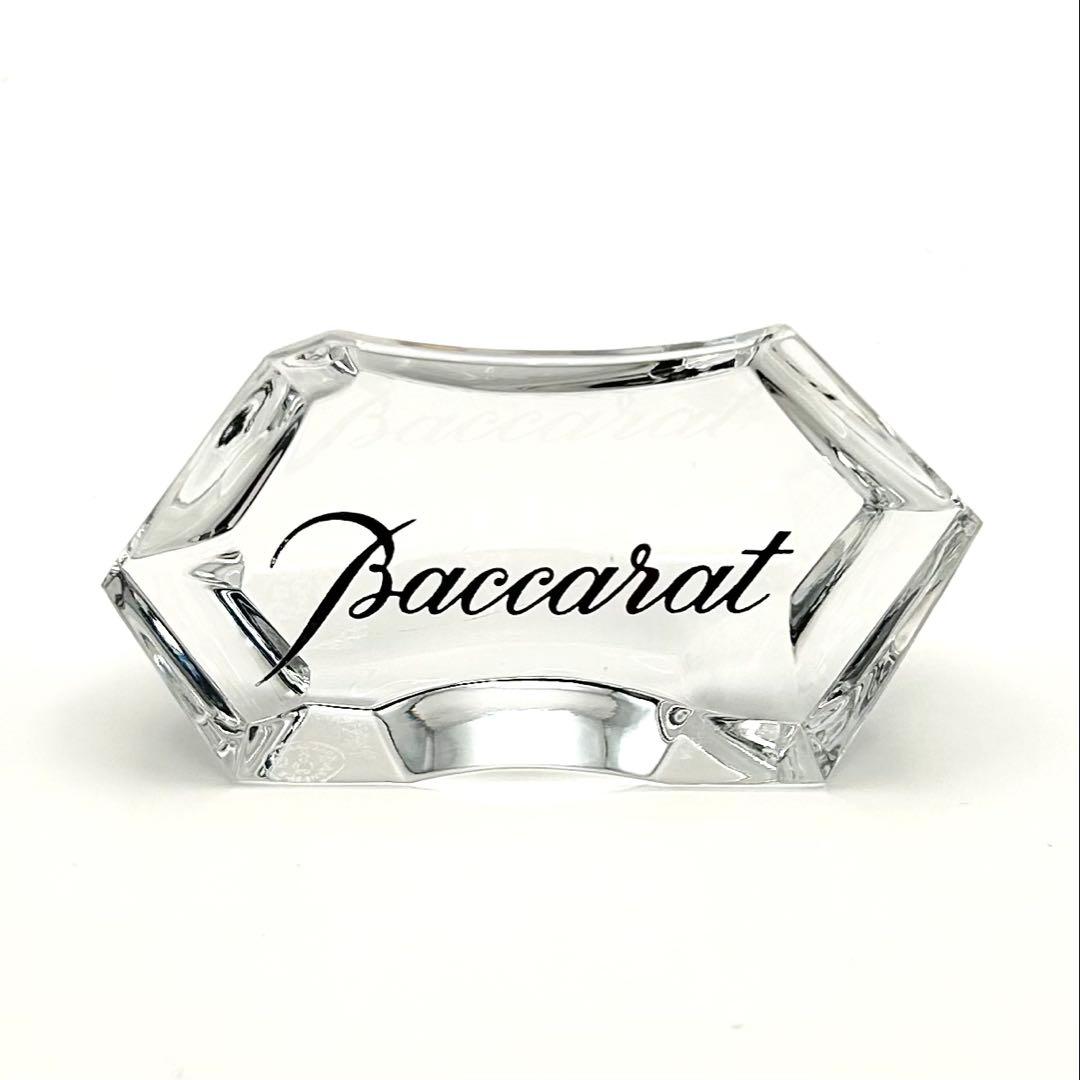 【極上美品】バカラ ロゴ ディスプレイスタンド 非売品 限定 クリスタルガラス