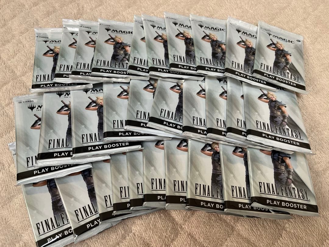 mtg FF　プレイブースター　英語　30パックセット