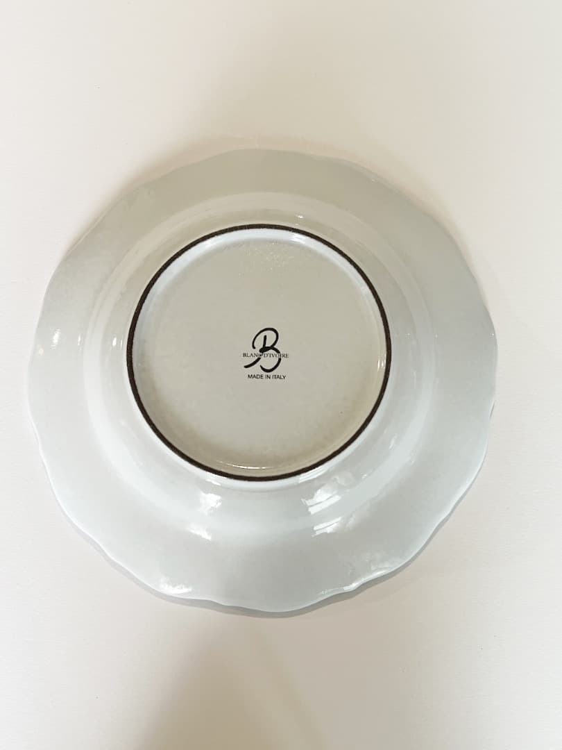 BLANC D'IVOIRE　スーププレート24cm　３枚　ホワイト