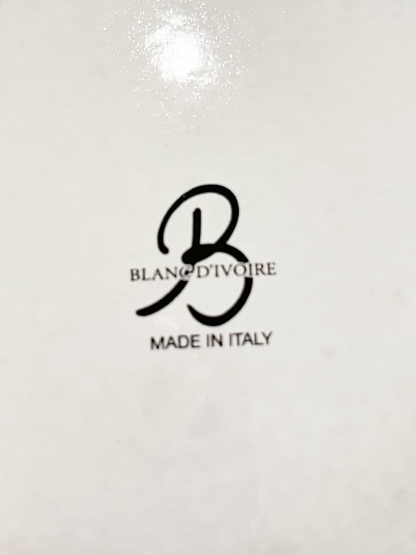 BLANC D'IVOIRE　スーププレート24cm　３枚　ホワイト