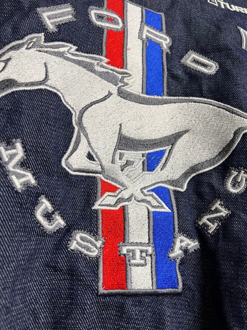 な*き様 JH Design デニムジャケット L マスタング レーシングジャケ