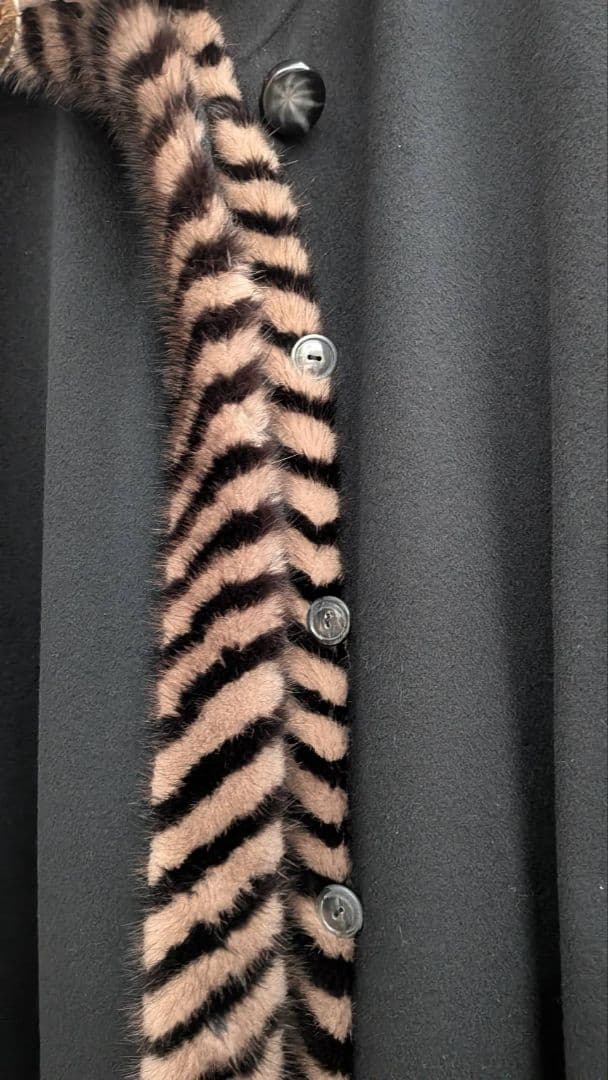 d*9様 カシミア ミンクコート 9号