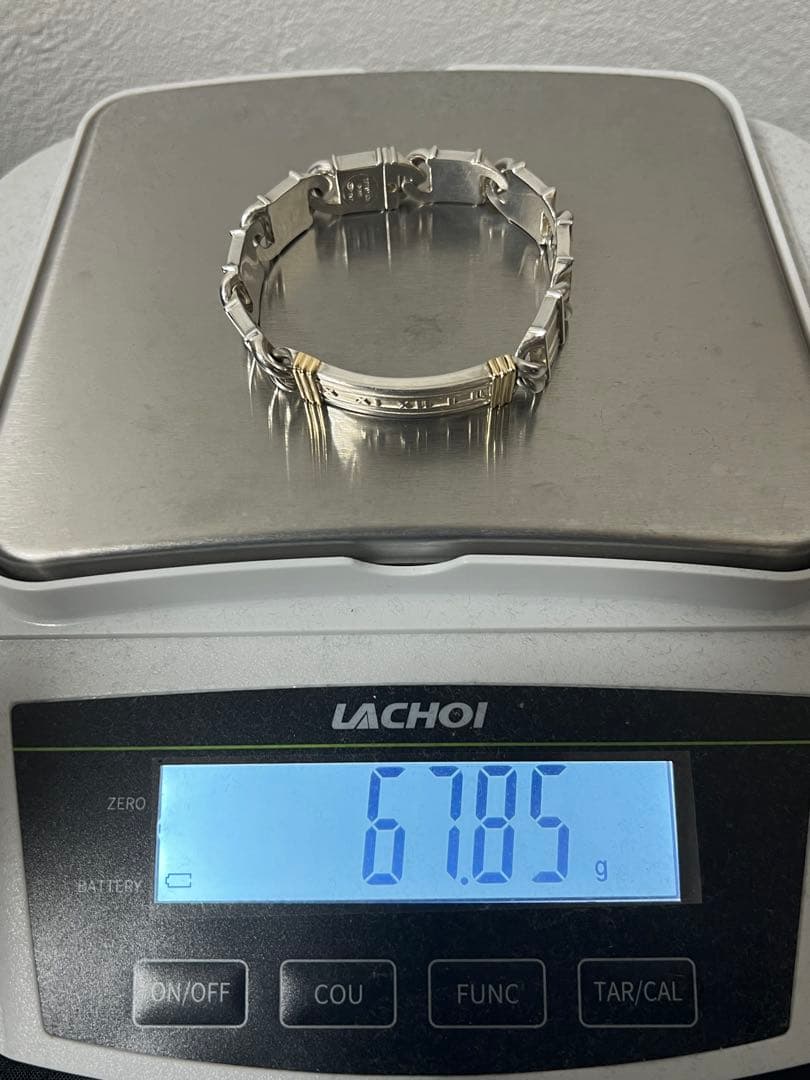 ティファニー TIFFANY&CO アトラス ID ブレスレット コンビ 希少