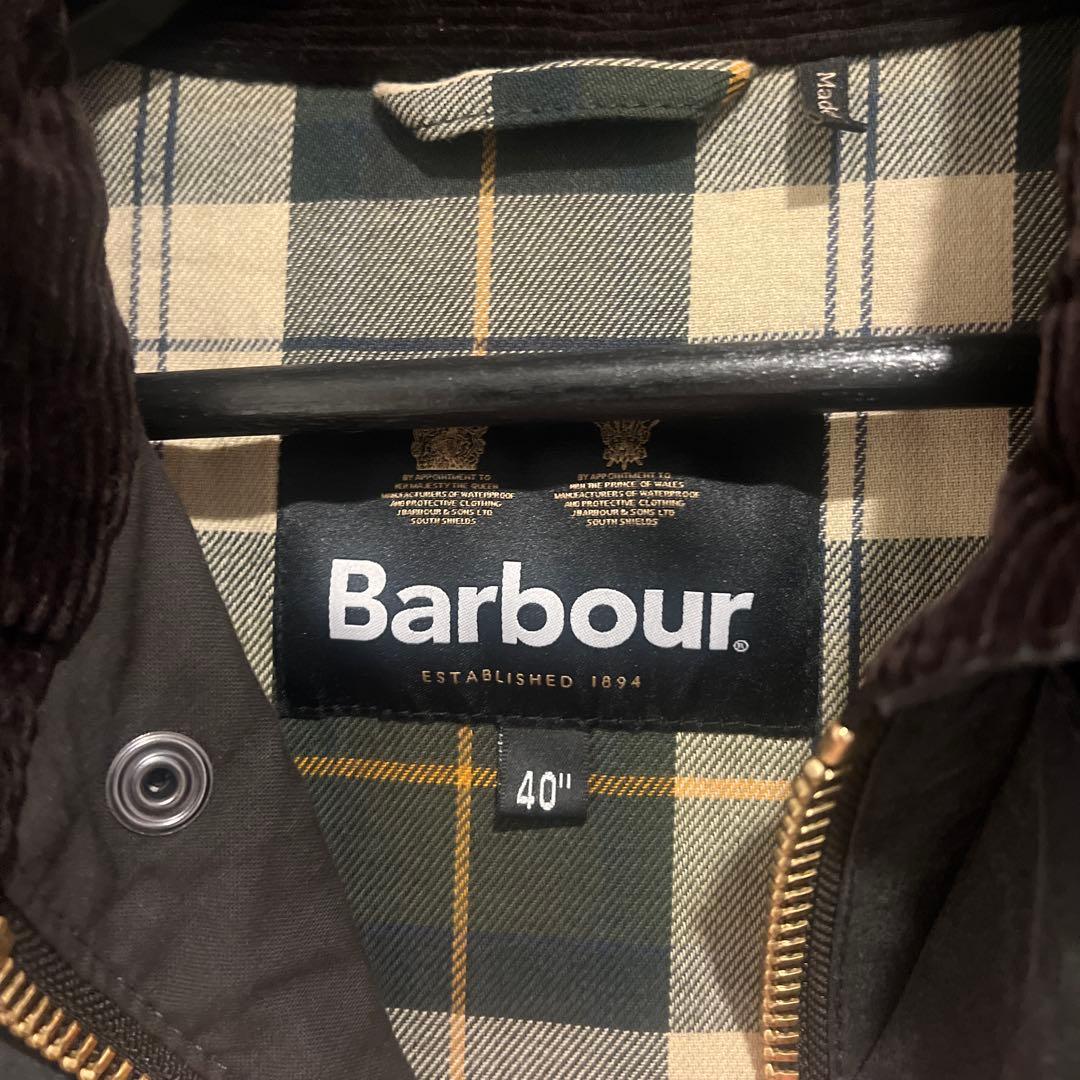 Barbour OS WAX BURGHLEY バーレー サイズ40
