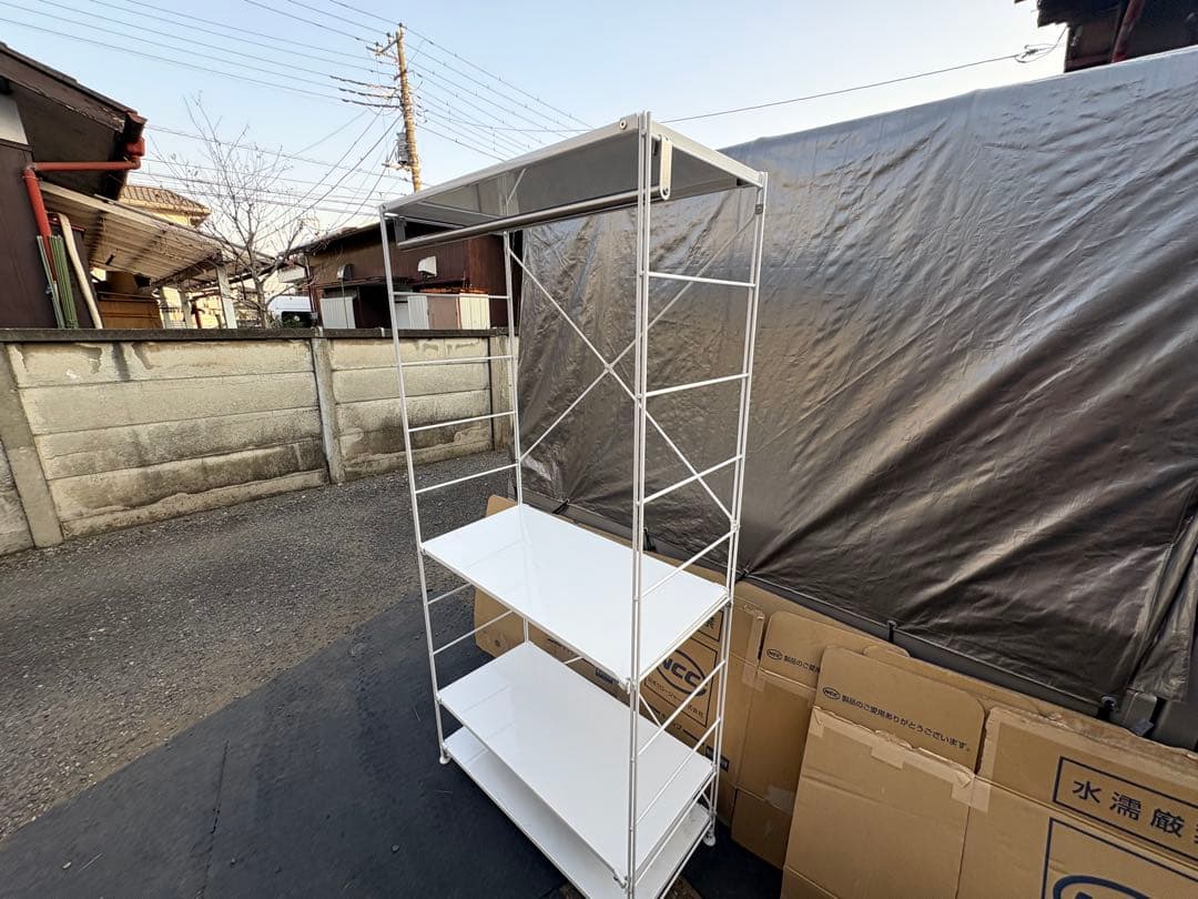 ロ*）様 無印良品　スチールユニットシェルフ　クローゼット