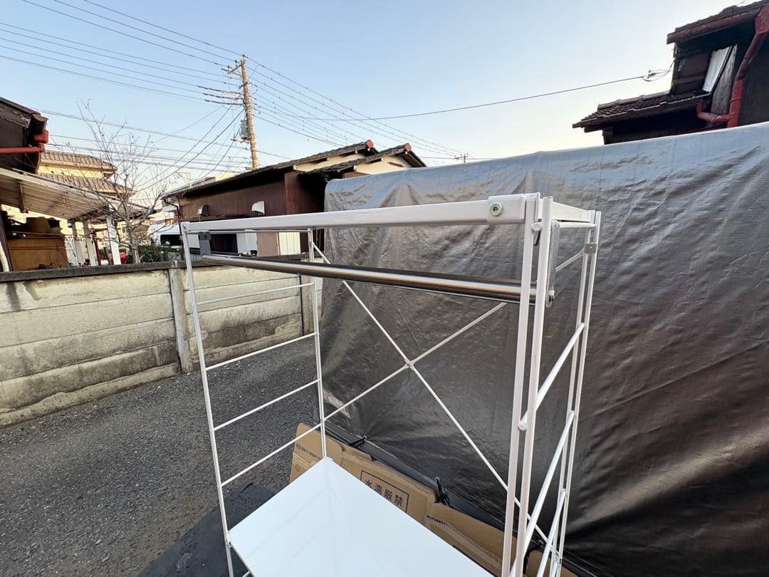 ロ*）様 無印良品　スチールユニットシェルフ　クローゼット