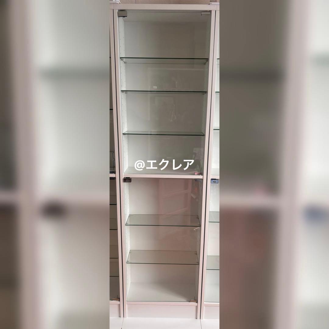 ガラスコレクションラック ニトリ ルーク Luke 浅型ハイタイプ フィギュア