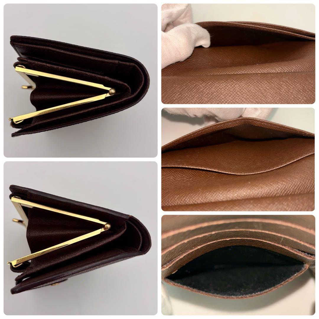 ルイヴィトン　ポルトモネ　ビエ　ヴィエノワ ダミエ　二つ折り財布 がま口　正規品