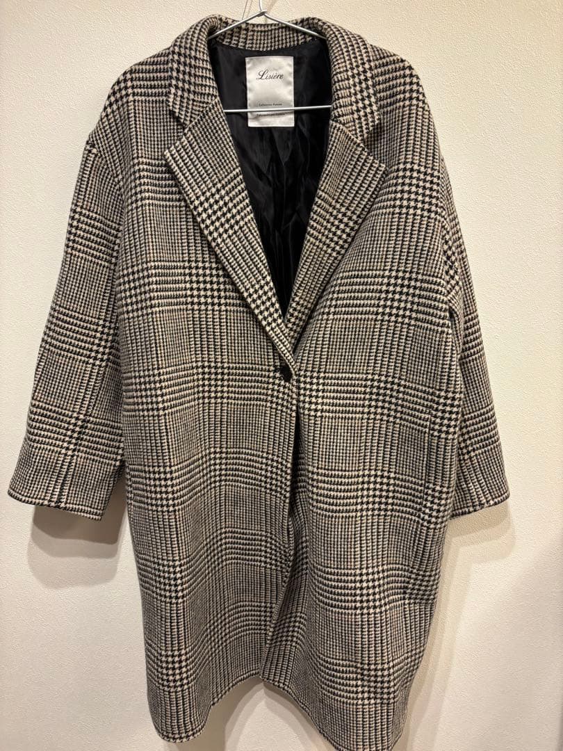 L'Appartement LISIERE チェックWコート